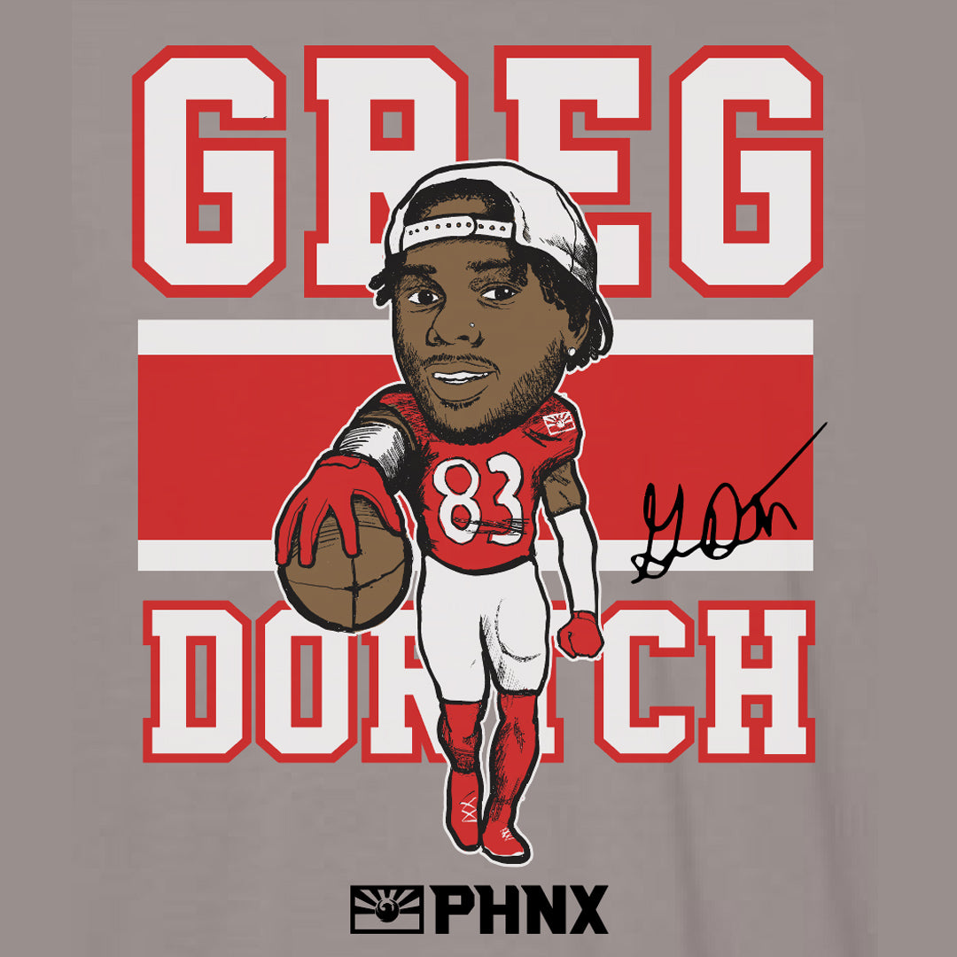 PHNX Greg Dortch OFFICIALLY LICENSED Grey Tee