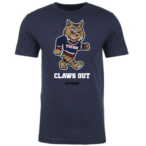 Claws Out Navy Tee