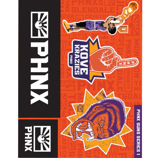 Phoenix Suns NBA Logo Sticker