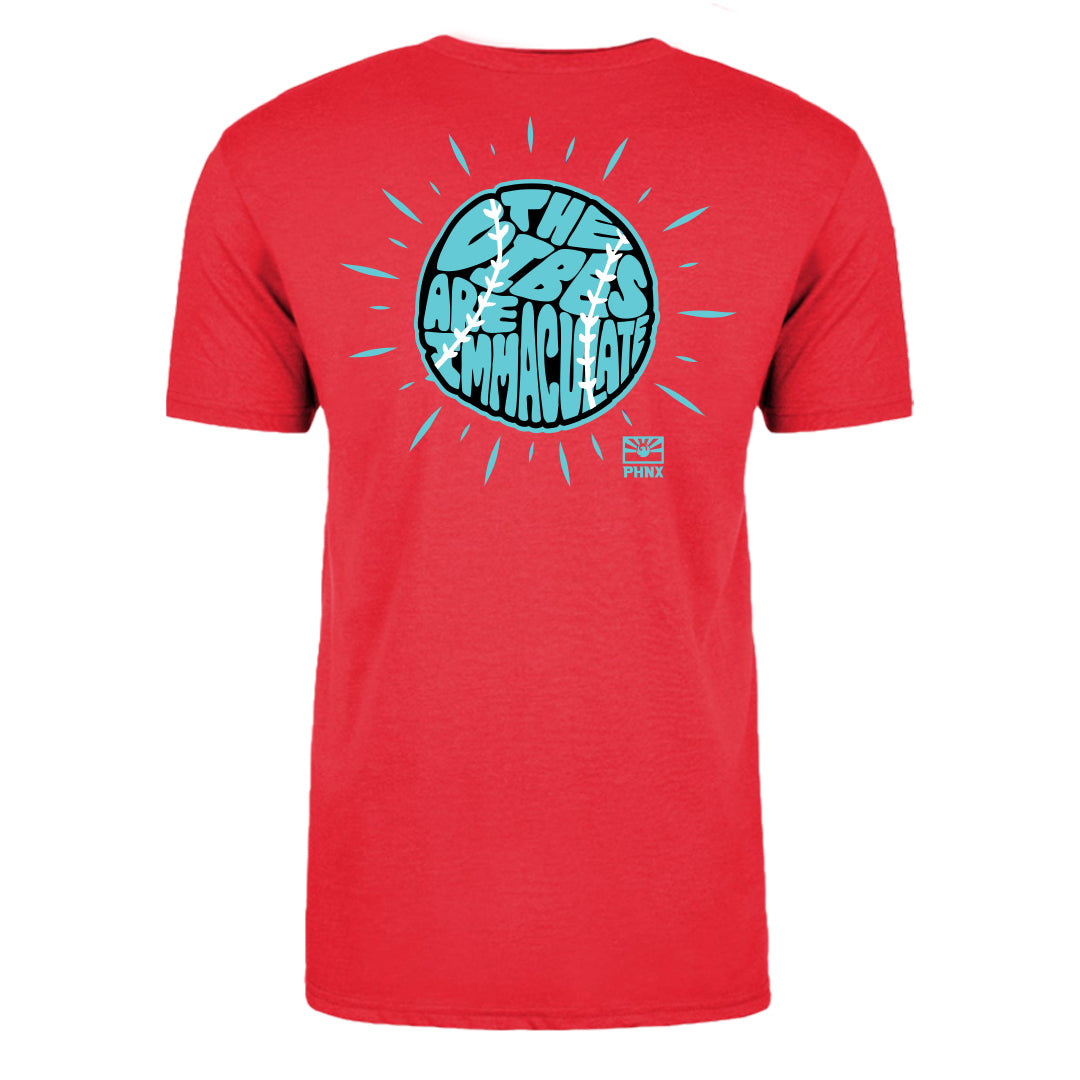 ALWAYS SUNNY VALLEY Red Tee