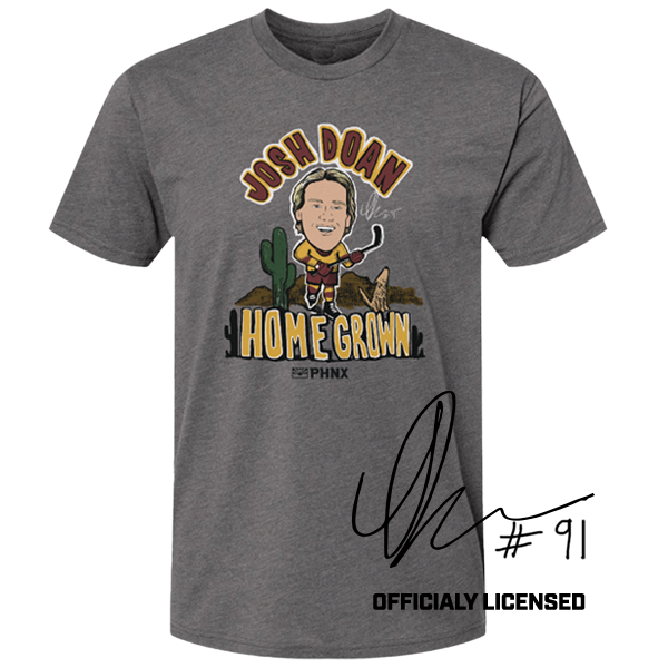 Homegrown Josh Doan OFFICIALLY LICENSED Grey Tee